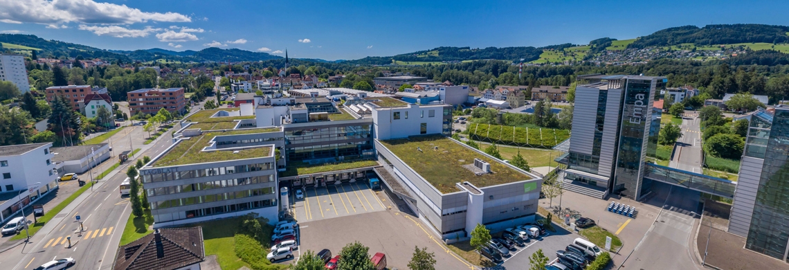 Standort des künftigen Innovationspark Ost in der Stadt St.Gallen